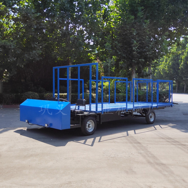 載重四輪電動平板車的推出解決了搬運問題